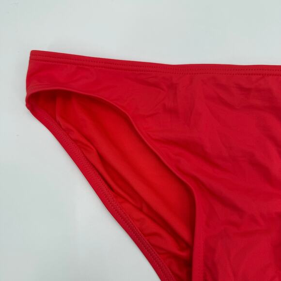 MICHAEL KORS Bikini Bottoms Size Medium NWT Sea Coral Swim Beach Hipster Resort - Picture 8 of 11